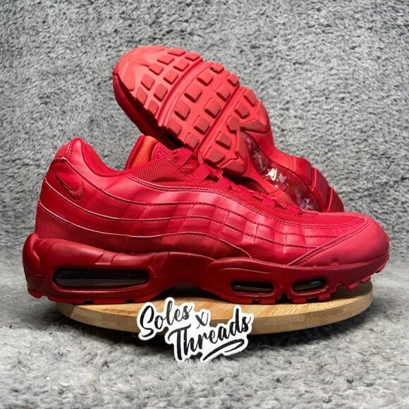 Nike Other - Nike Air Max 95 Triple Red Size 12 Men Sneakers CQ9969-600